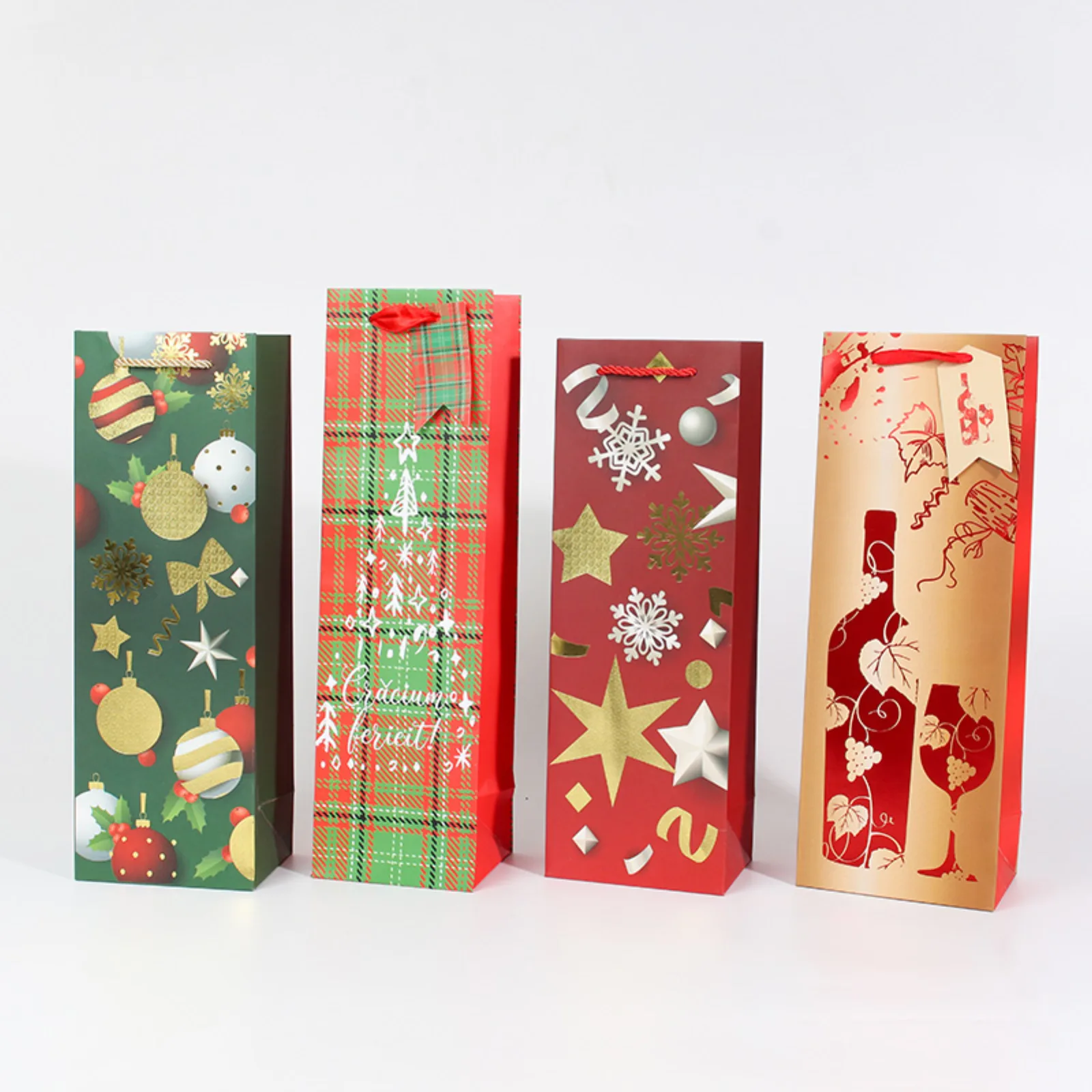 Christmas Wine Gift Bags 5